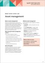 What good looks like: Asset management