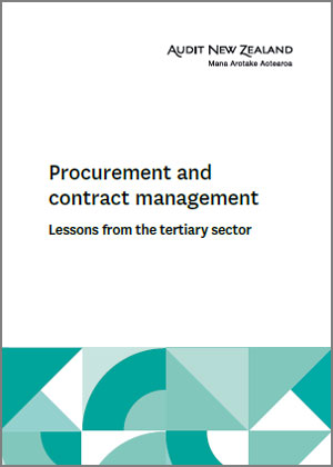 Procurement and contract management cover